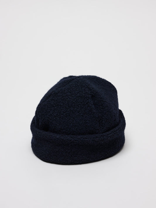 Recycle Wool Hat, Navy