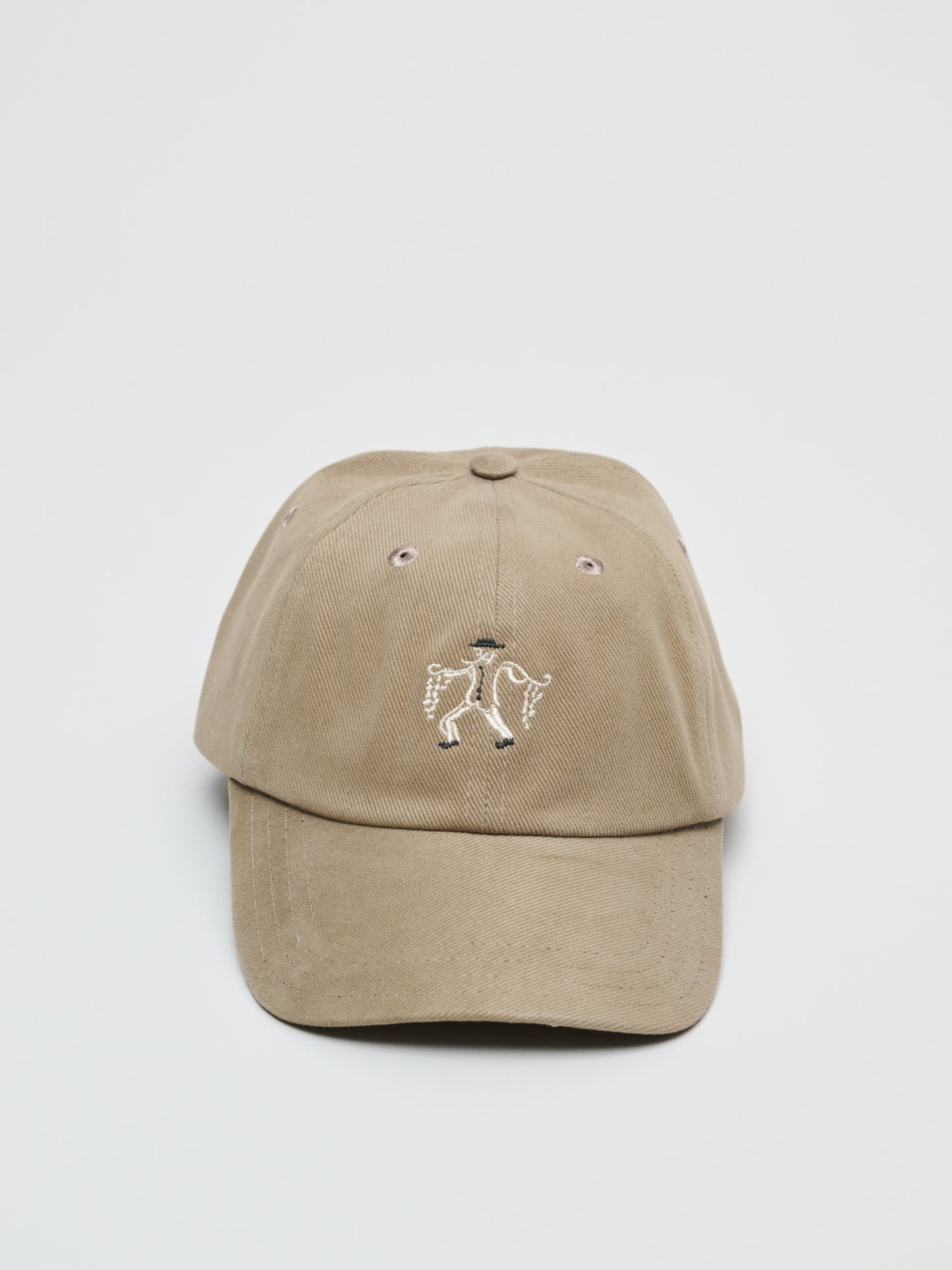 Onion Seller Twill Baseball Cap, Fawn Brown