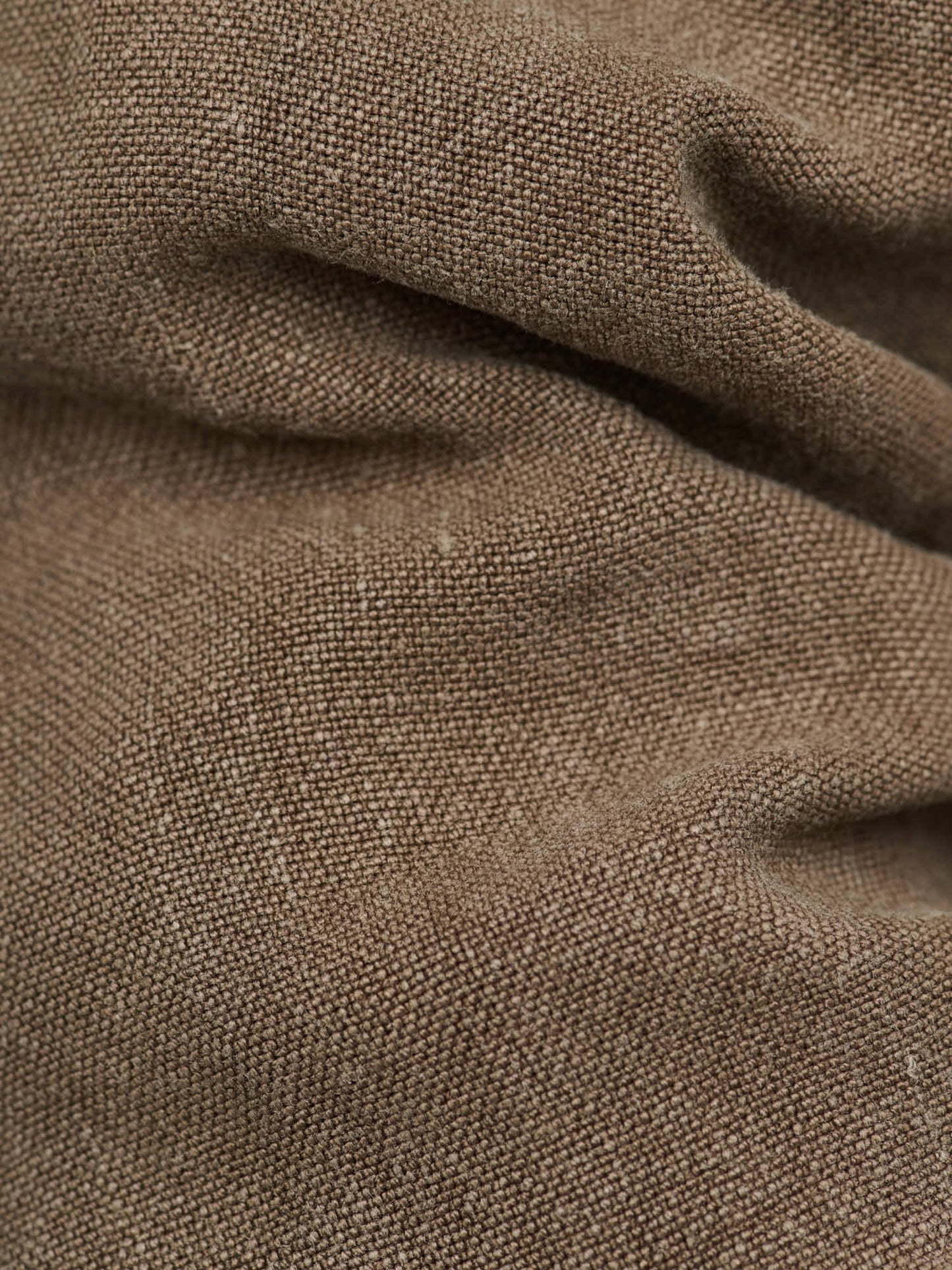 Heavy Linen Chore Jacket, Brown