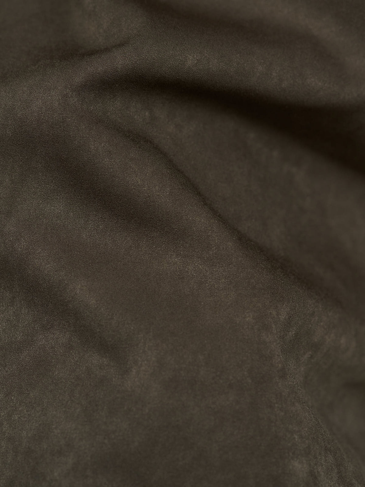 Suede Touch Classic Coverall, Coffee Brown