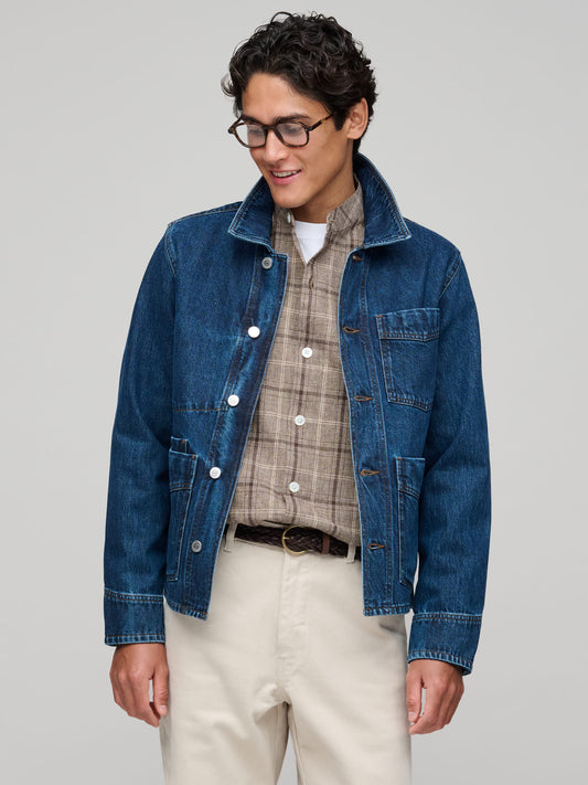 Work Chore Jacket, Stone Wash