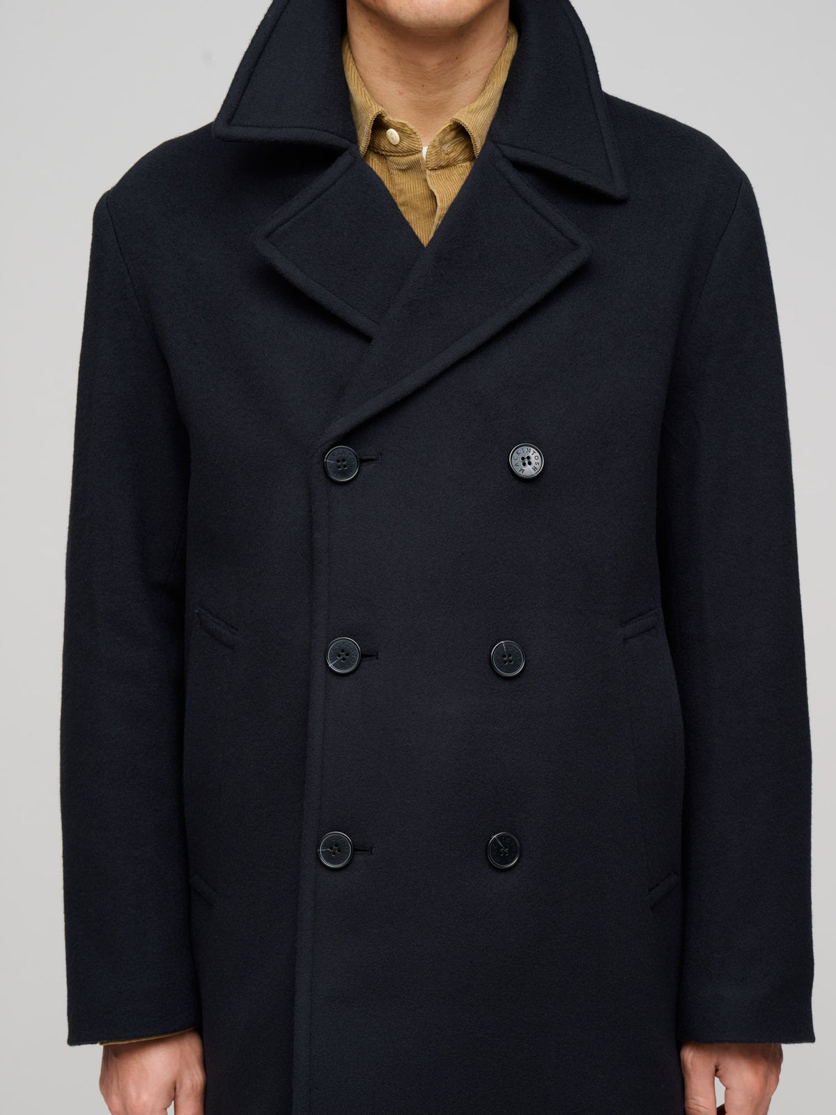 Dalton Wool Peacoat, Navy