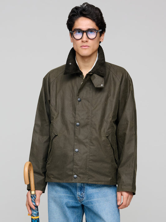 Transport Wax Jacket, Beech