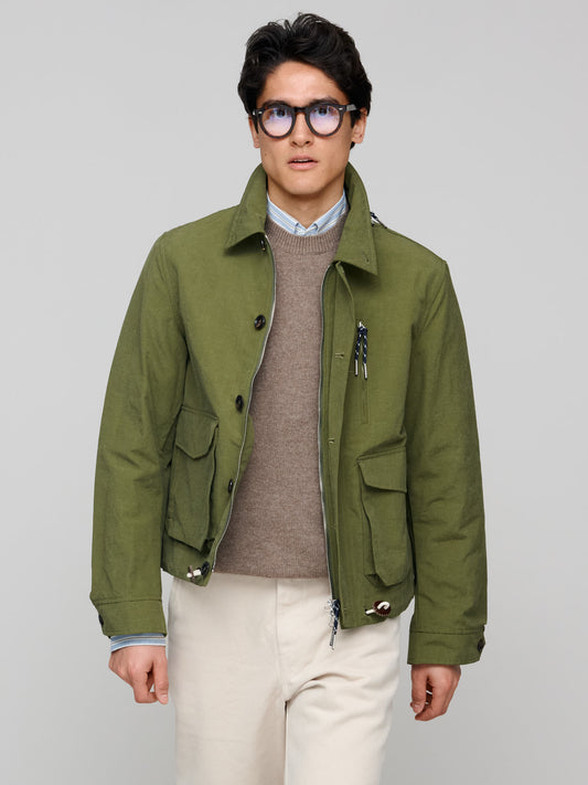 Track Jacket, Olive