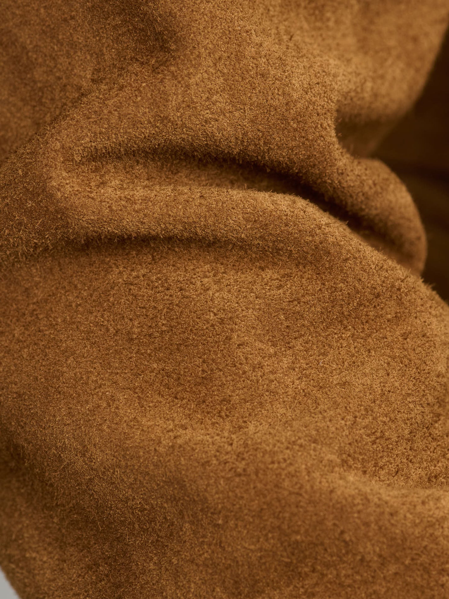 Raw Suede Blouson, Snuff