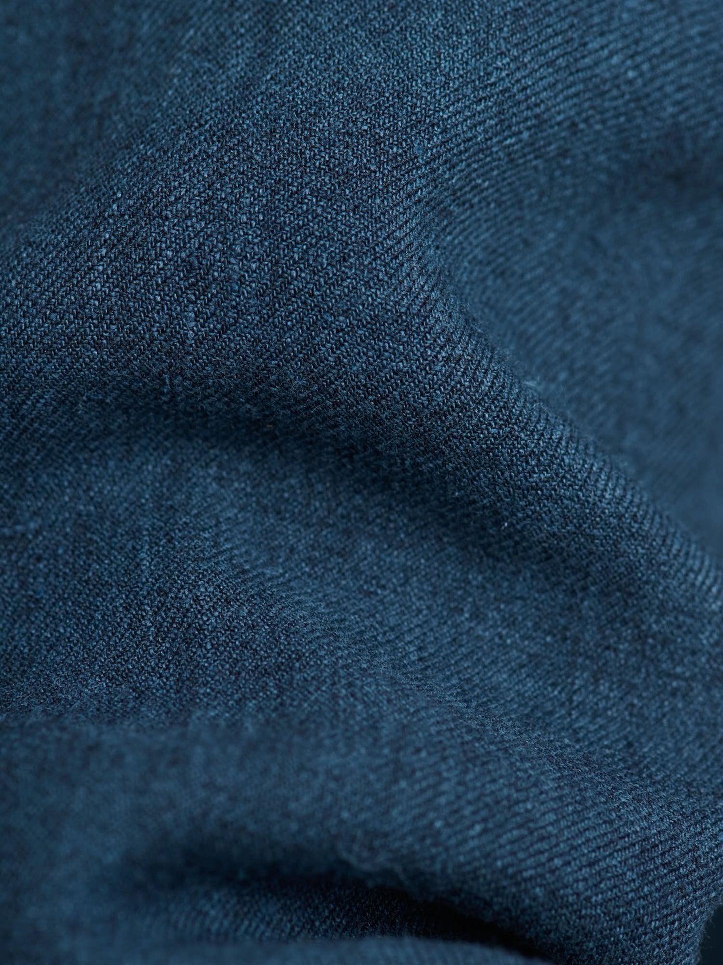 Painter's Jacket Belgian Linen, Prussian Blue