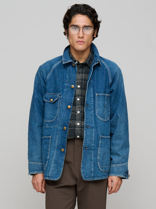 1950’s Coverall Used Wash, Denim Used