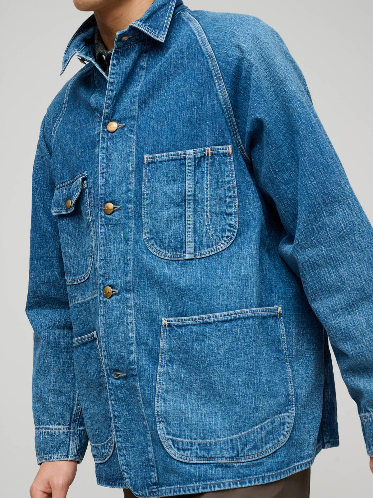 1950’s Coverall Used Wash, Denim Used