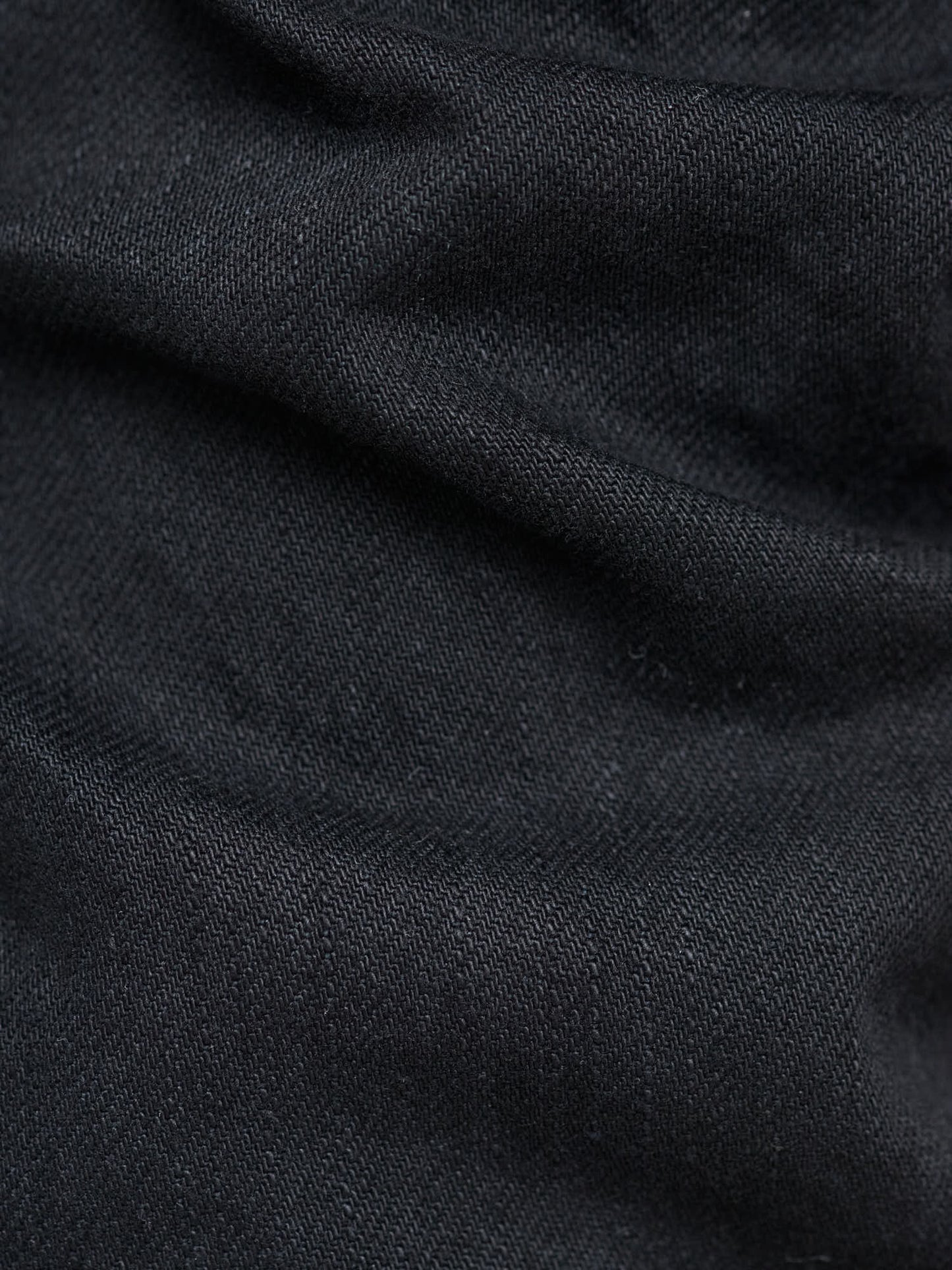 Easy Fit Selvedge Jeans, Rinsed Black