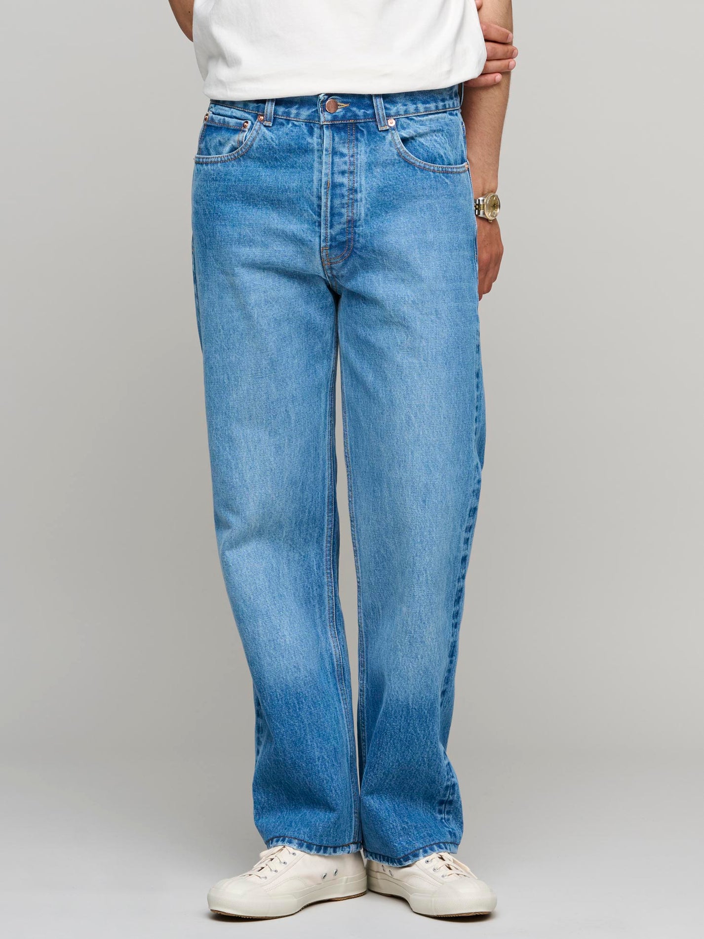 Easy Fit Jeans , Vintage Wash Japanese Selvedge – Goods