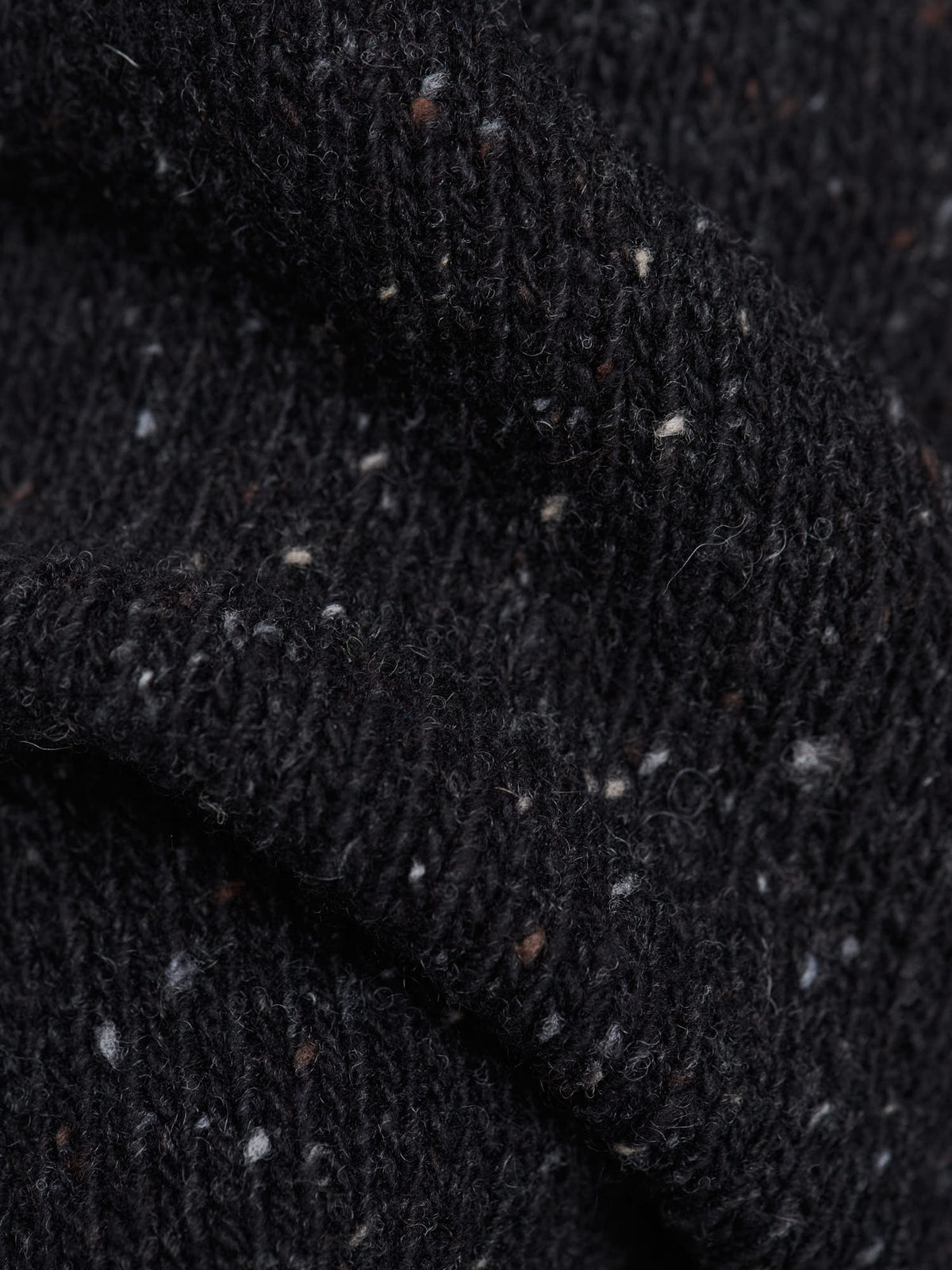 Donegal Crew Neck, Dark Grey