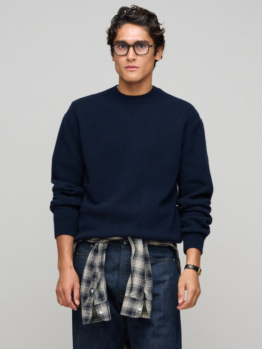 Easy Crew - Cashmere/Lambswool, Navy