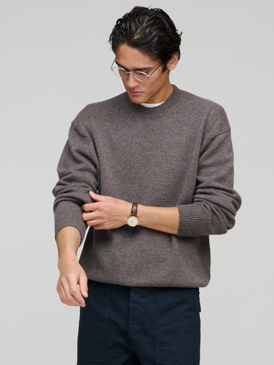 Easy Crew - Pure Cashmere, Drift Wood