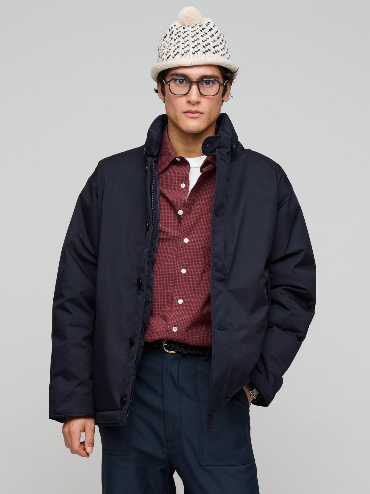 2L GORE-TEX Down Jacket, Navy
