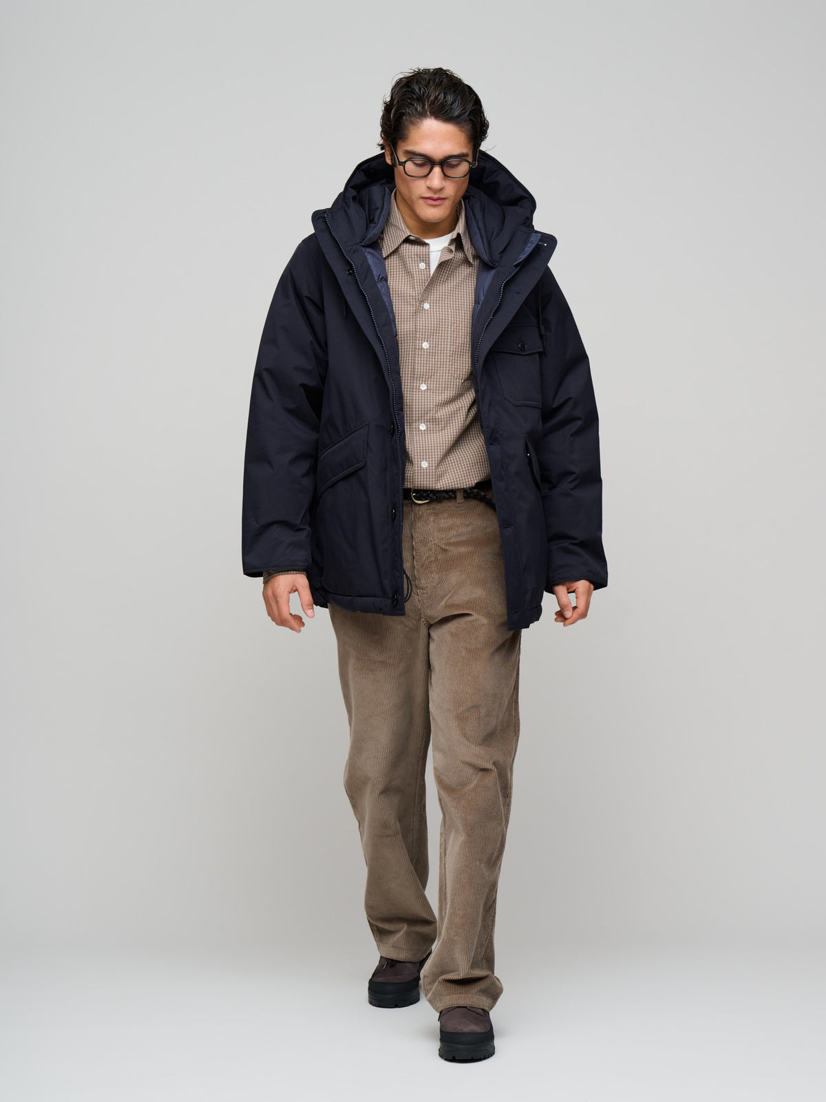 2L GORE-TEX Down Coat, Navy