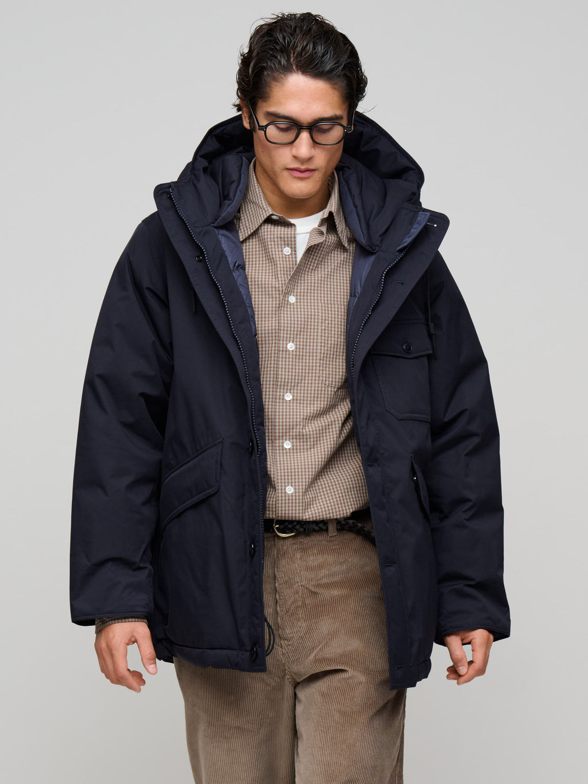 2L GORE-TEX Down Coat, Navy