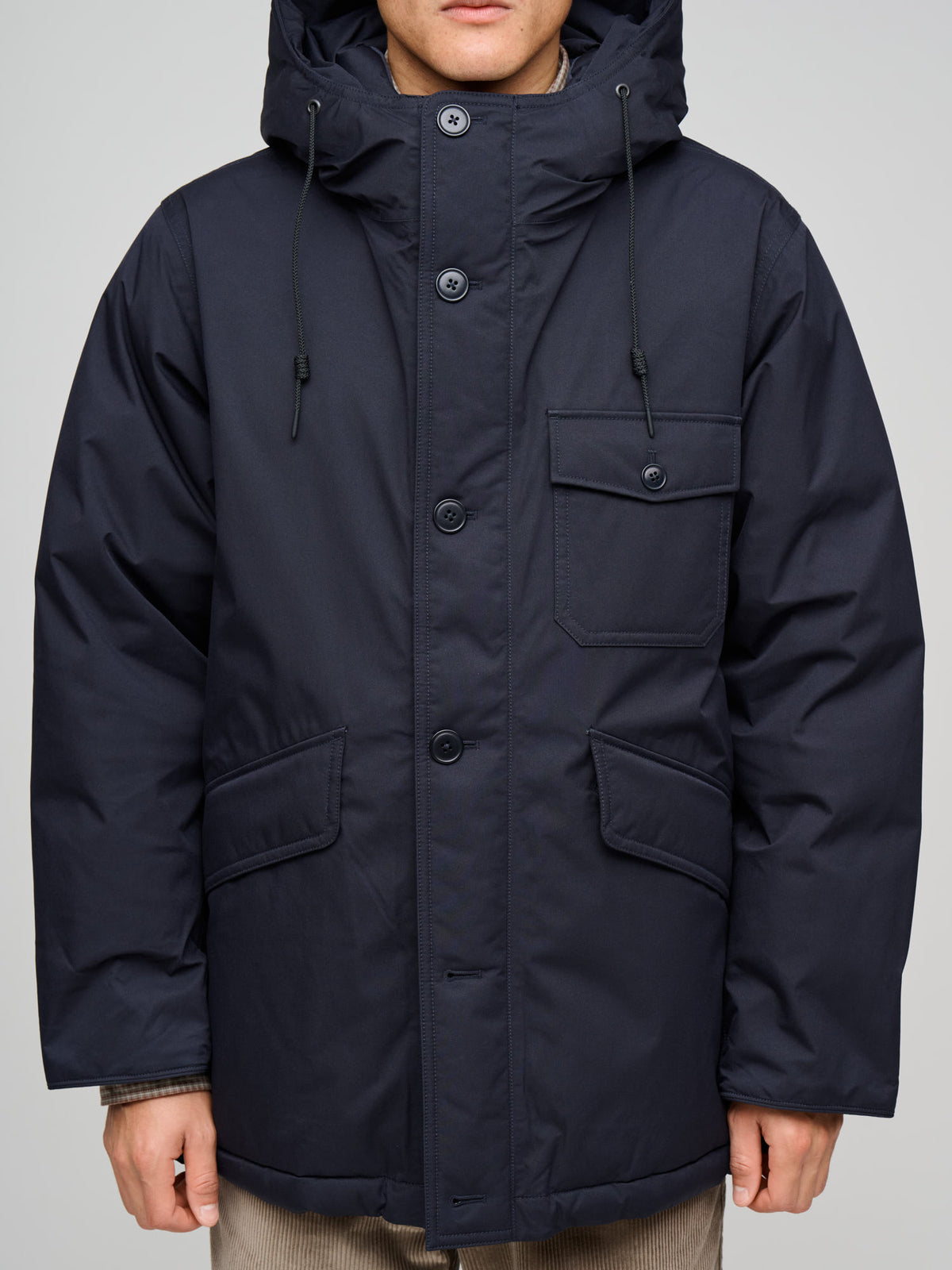 2L GORE-TEX Down Coat, Navy