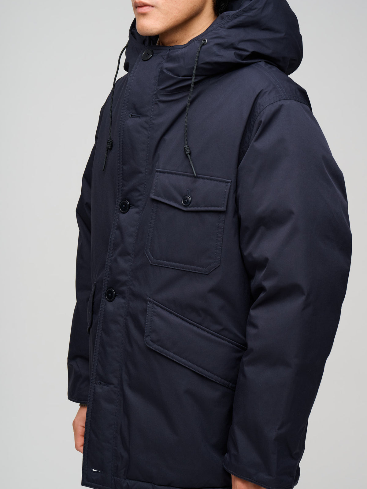 2L GORE-TEX Down Coat, Navy