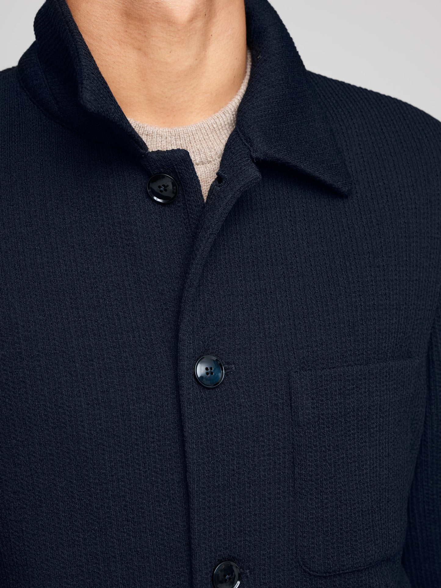 Visal Overshirt, Navy