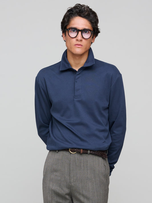 Heavy Weight Polo Shirt, Navy