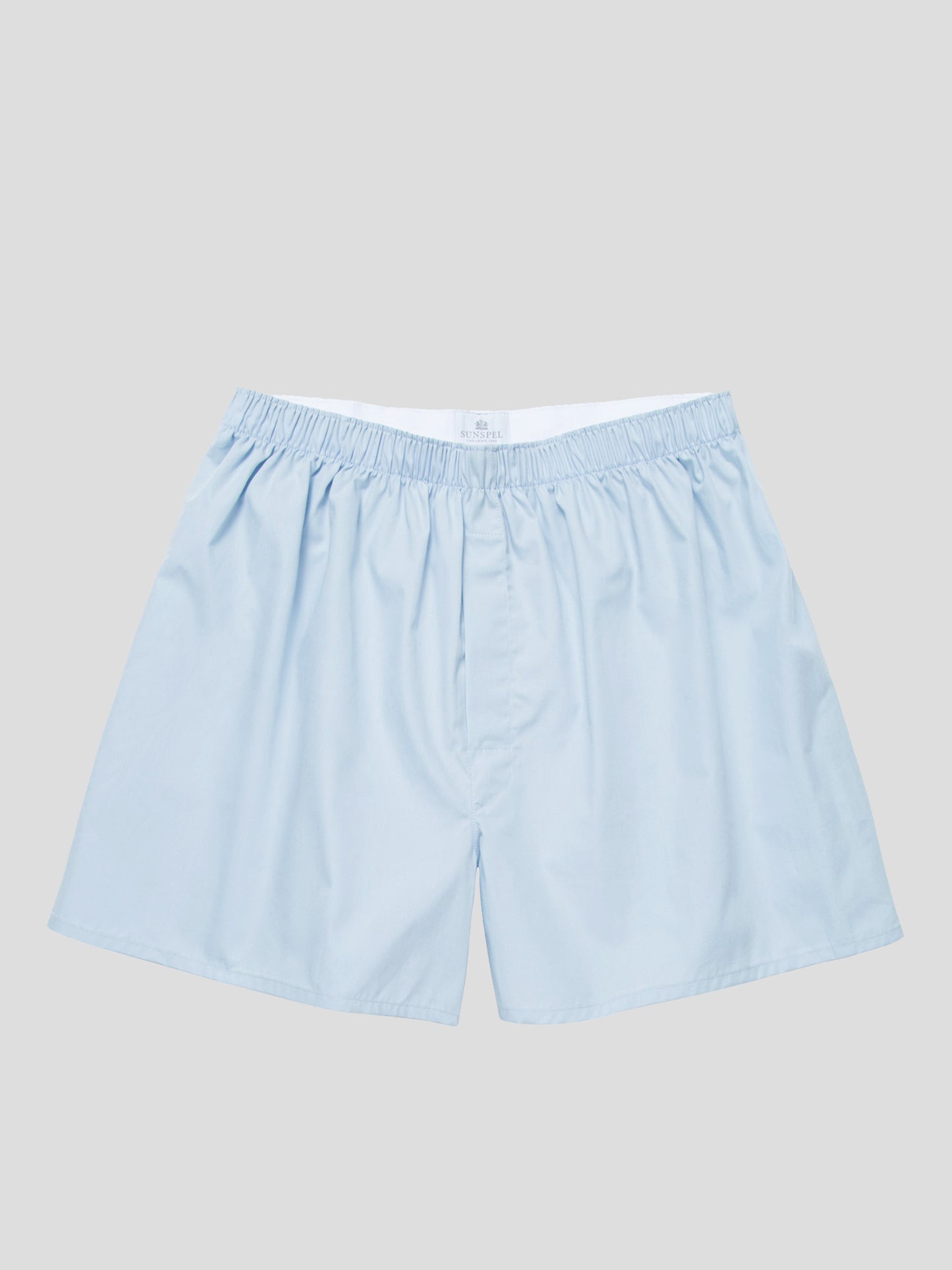 Classic Boxer Short, Plain Blue