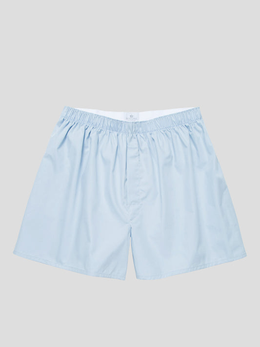 Classic Boxer Short, Plain Blue
