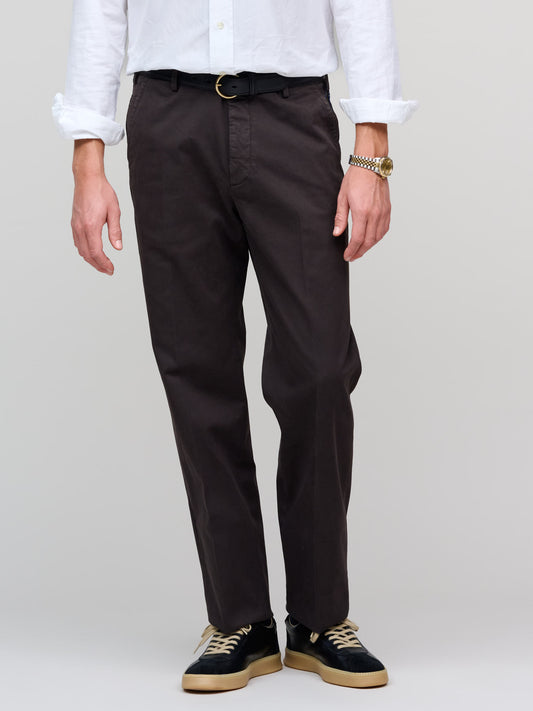 Model 8 Cotton Trousers, Brown