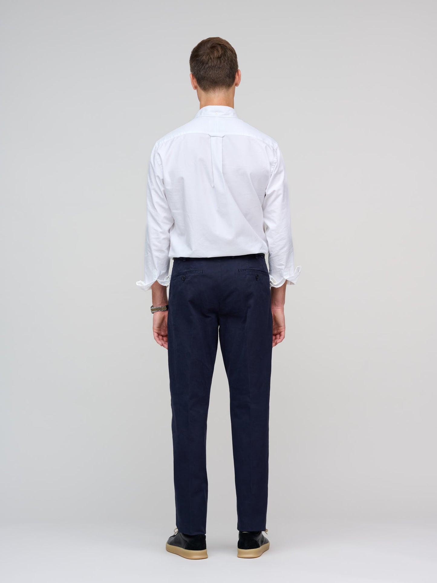 Model 8 Cotton Trousers, Navy