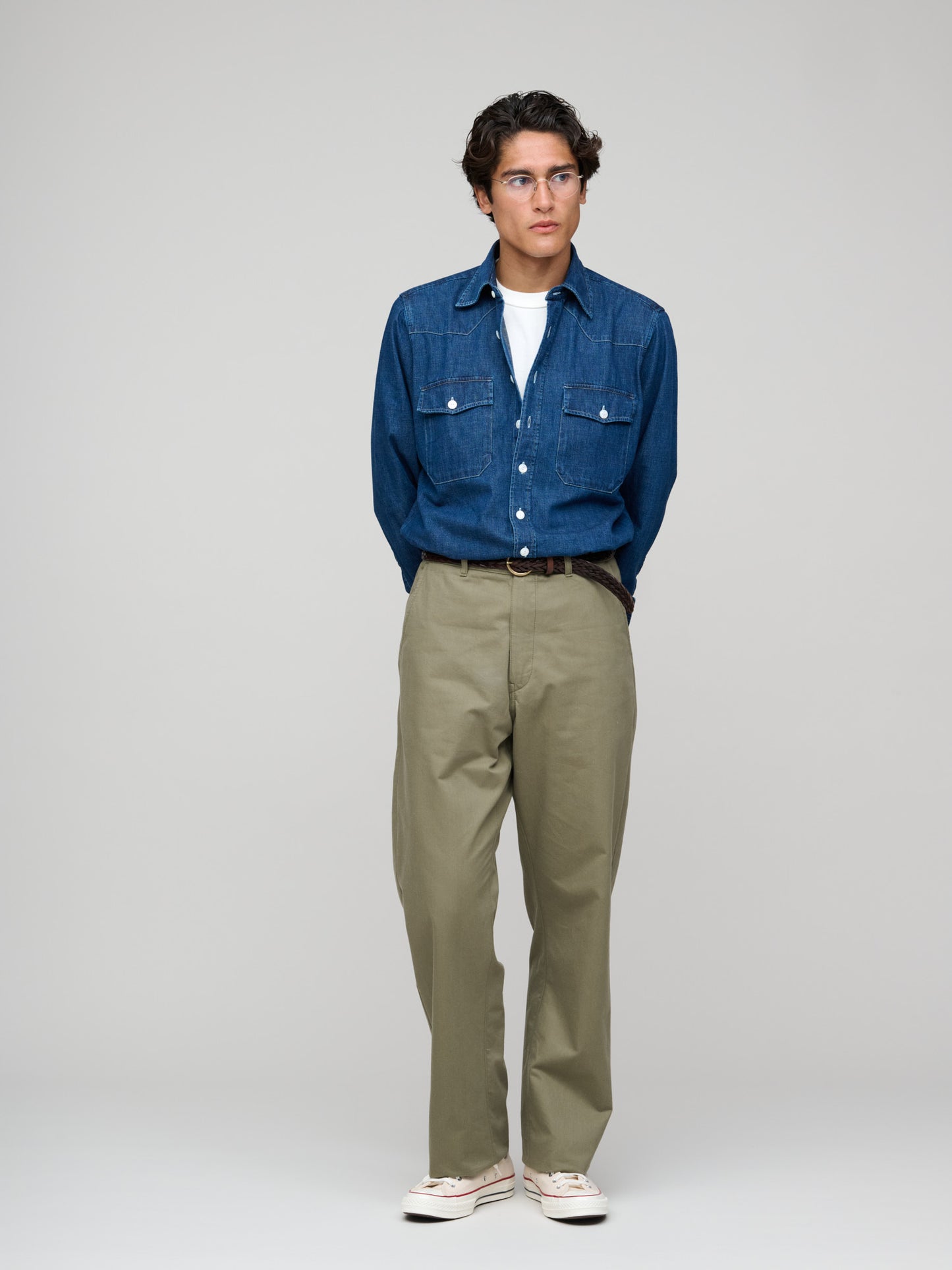 Easy Utility Chino, Dusty Army Green