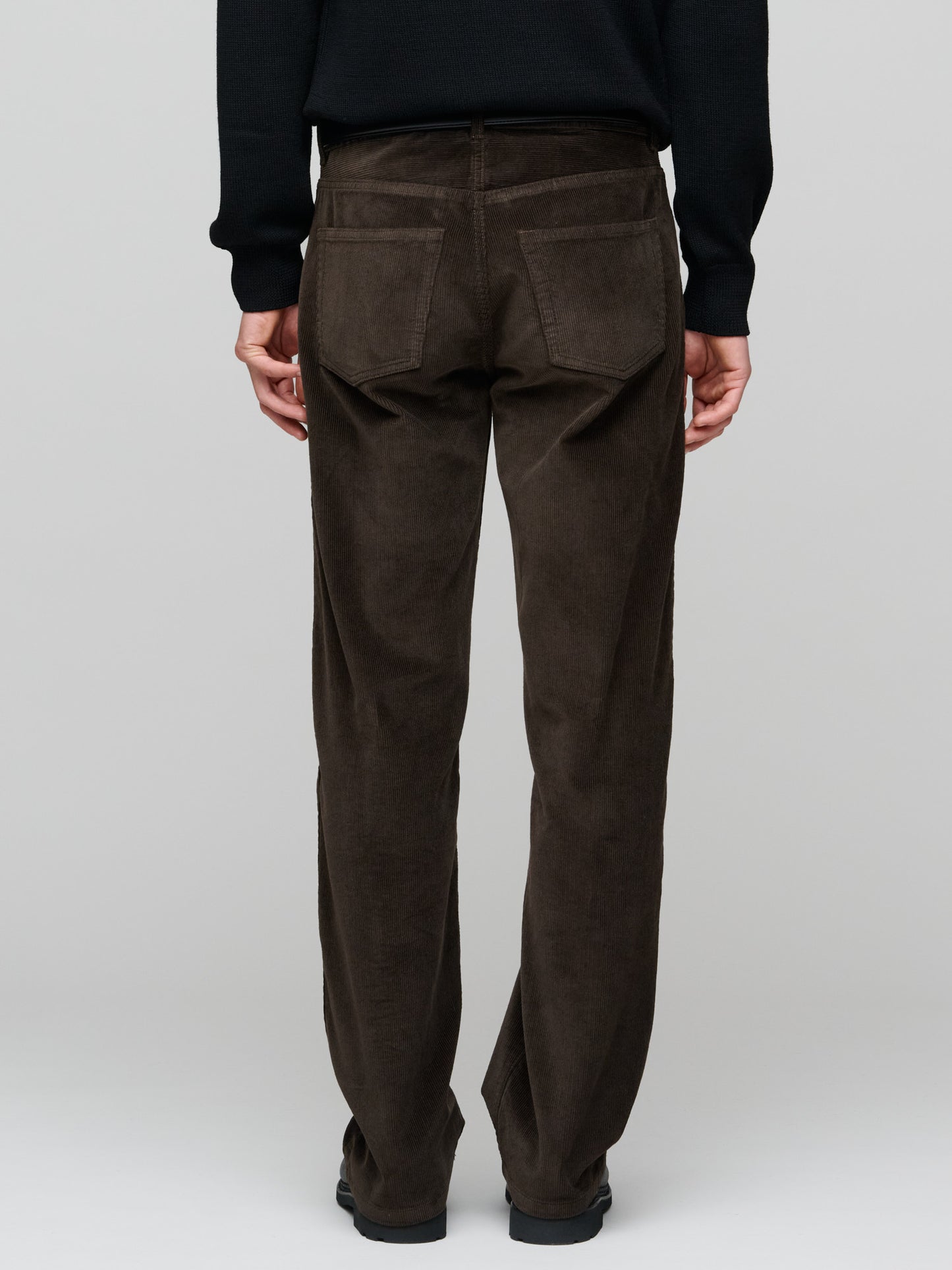 Easy Fit Jeans Corduroy, D. Brown