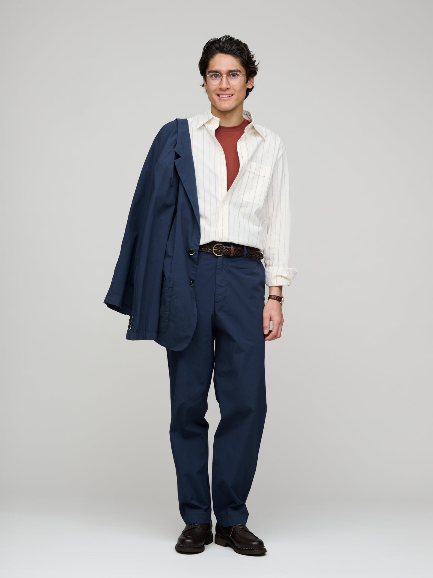 Canasta Pavion Trousers, Navy