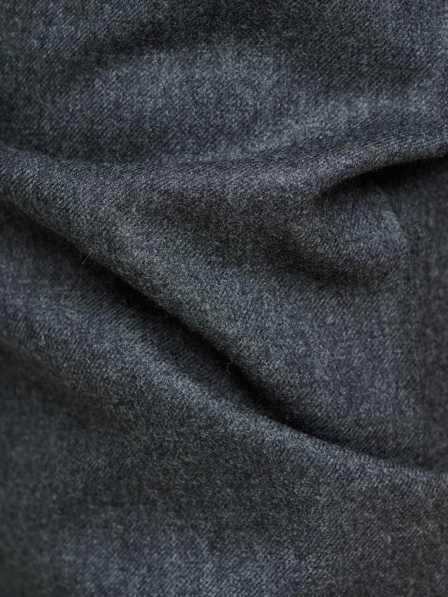 Super Light Wool Two-Tuck Slacks, Top Charcoal