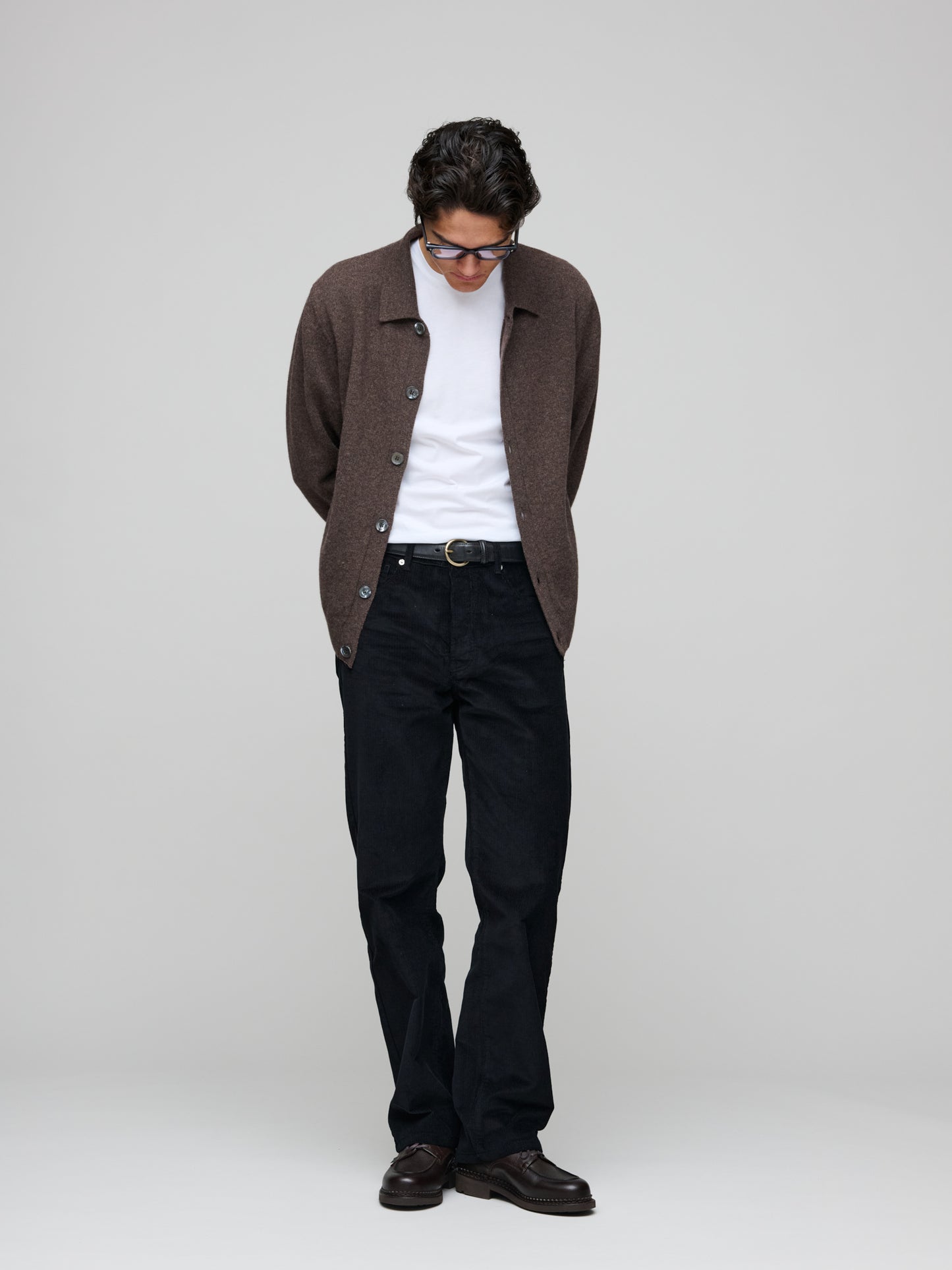 Easy Fit Jeans Corduroy, Black