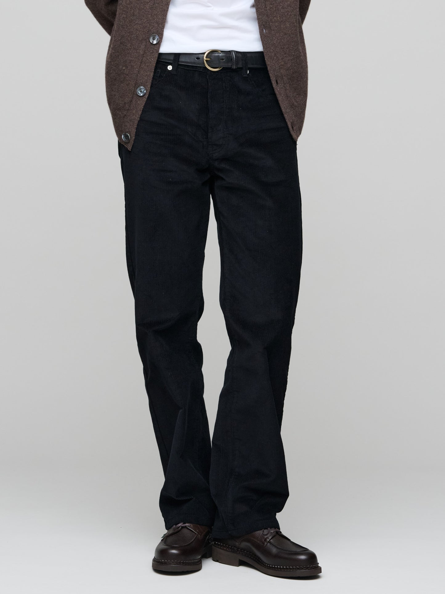 Easy Fit Jeans Corduroy, Black