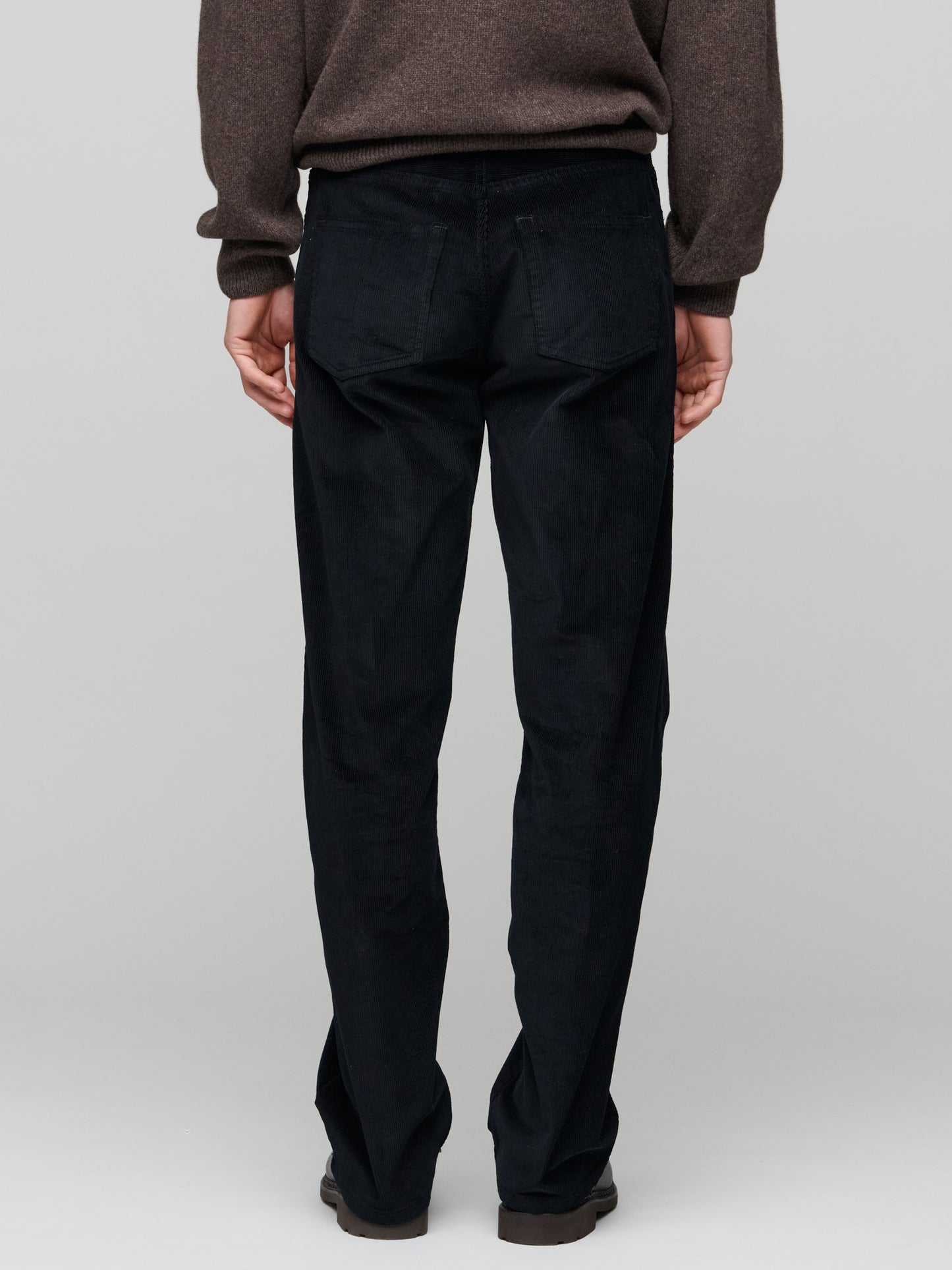 Easy Fit Jeans Corduroy, Black