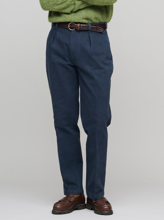 MKI Heavyweight Twill Games Trouser, Navy