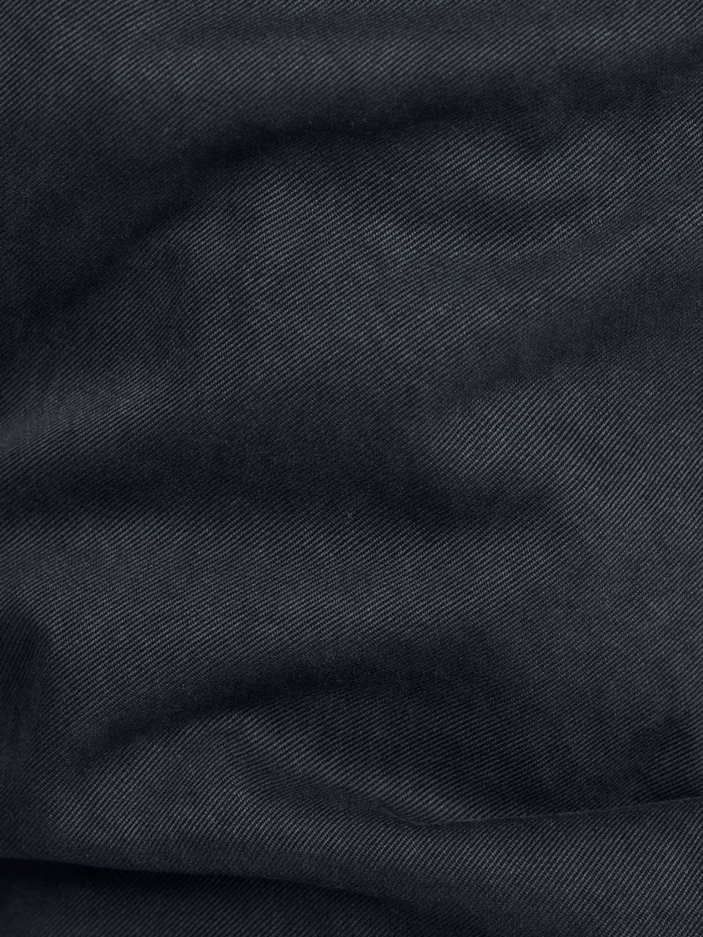 Finx Light Chino One-Tuck Wide Pants, Black