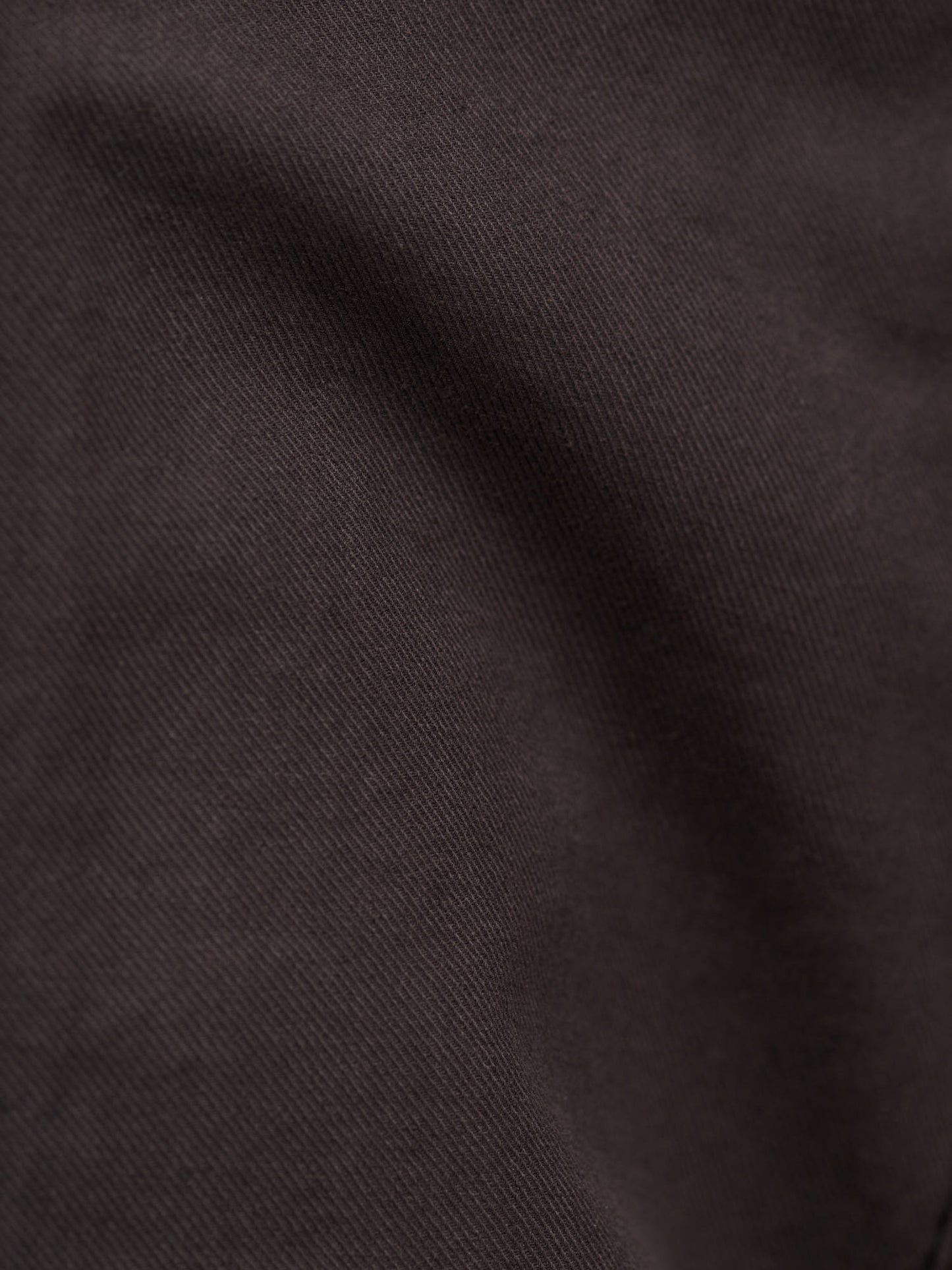 Cargo Pocket Trousers Irregular Cotton Drill, Mahogany