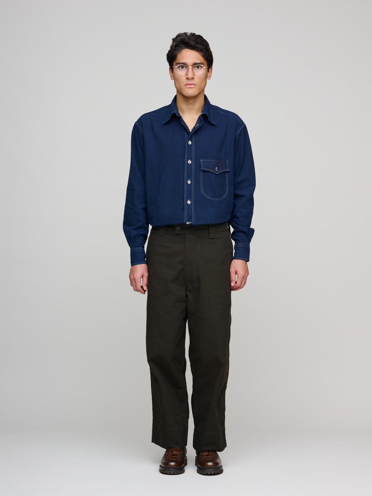 Painters Trousers Dry Cotton Gabardine, Ebony