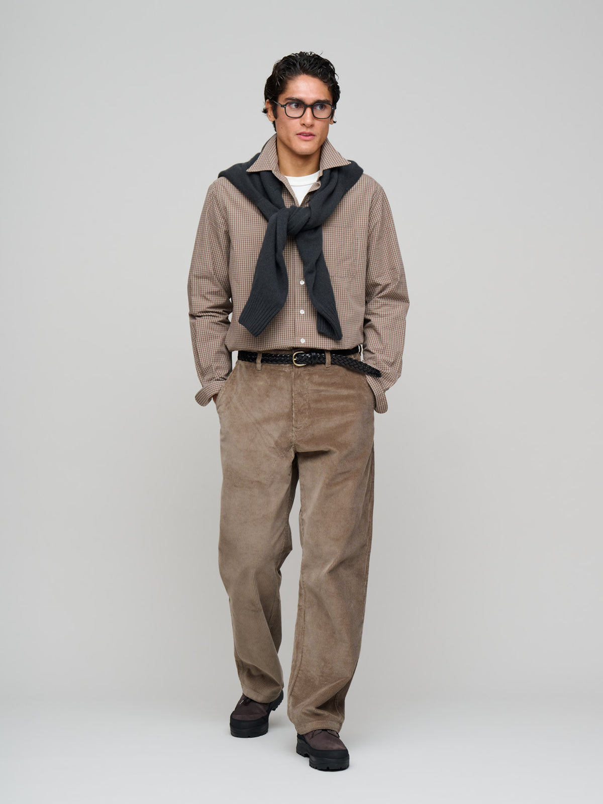 Easy Fit Chino Corduroy, Oak