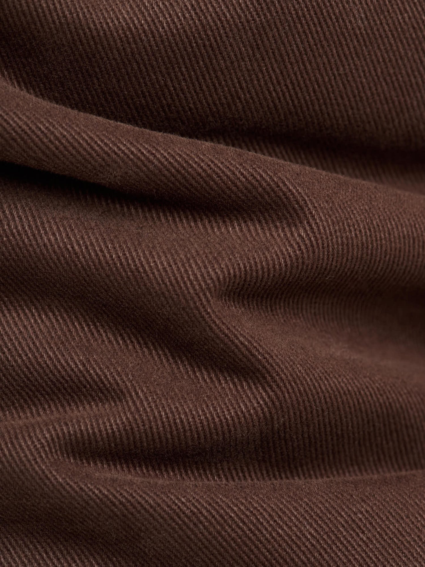 Balloon Trouser Heavy Cotton Drill, Bark Brown