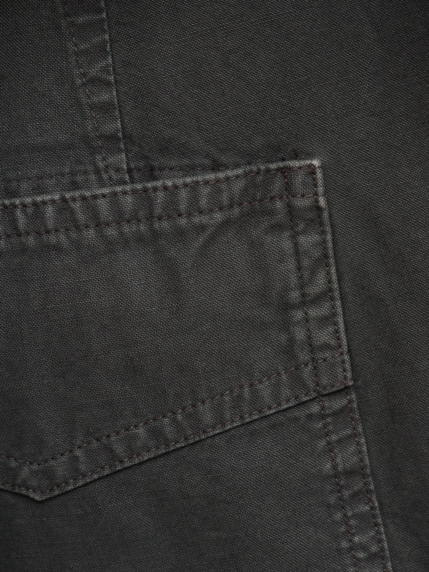 Officer’s Chino Japanese Cotton Canvas, Washed Black