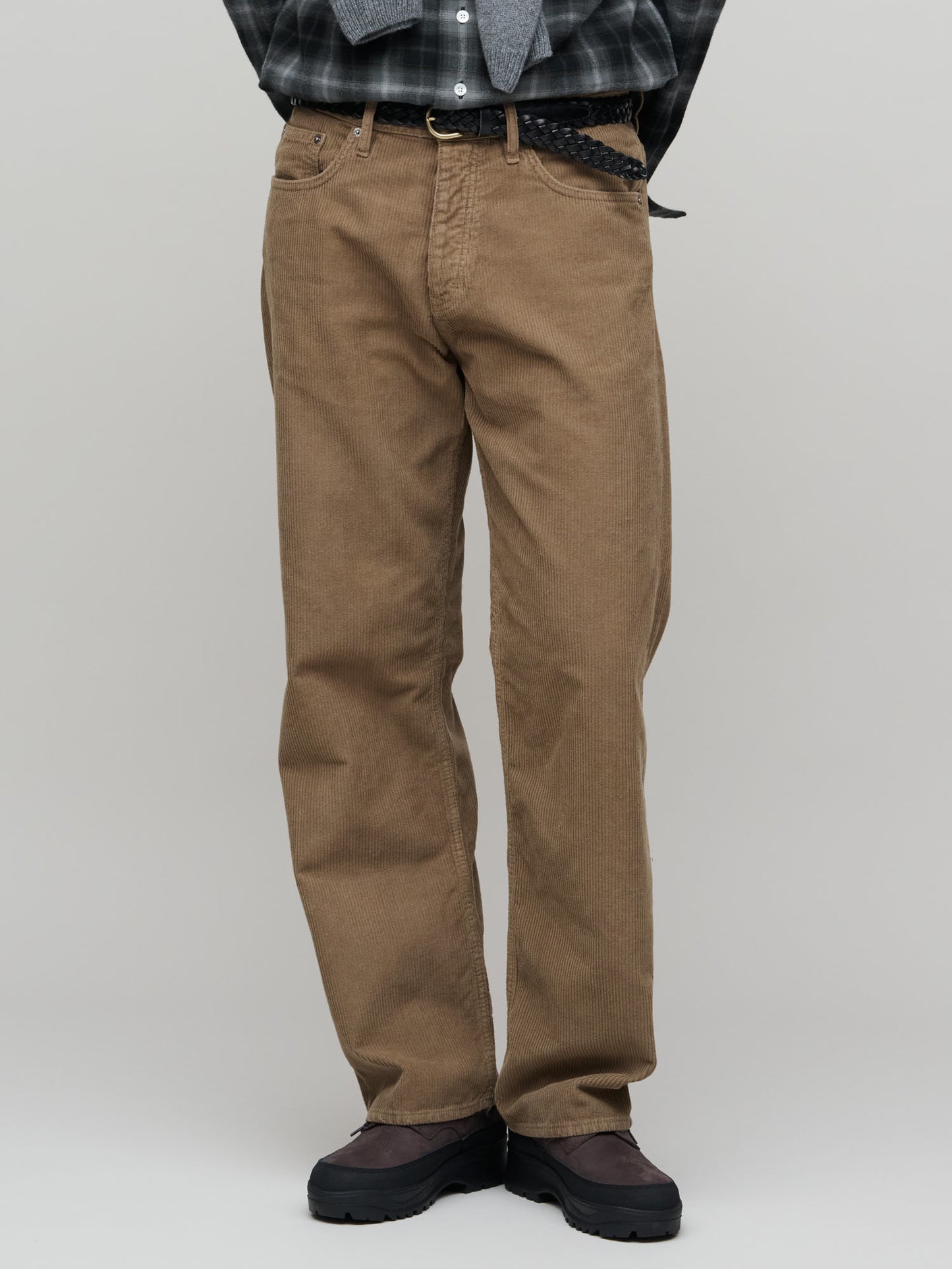 Loose Fit Corduroy, Taupe