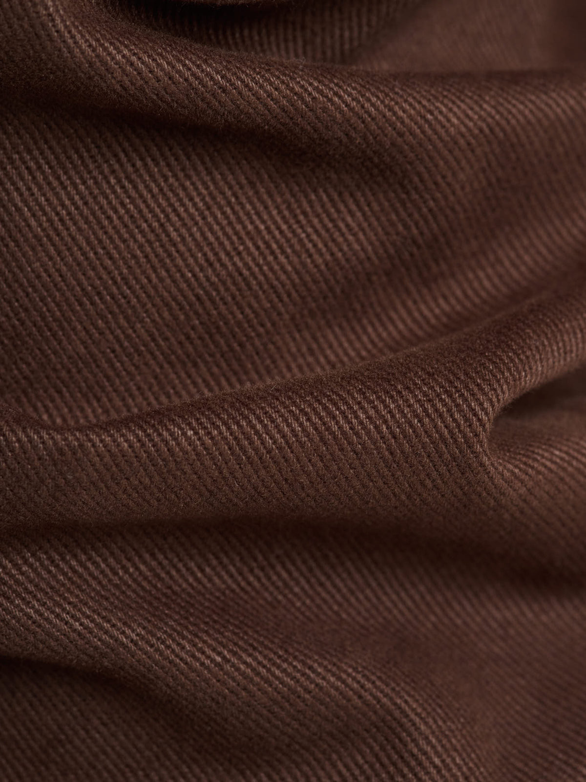Scots Pants Heavy Peached Cotton, Dark Brown