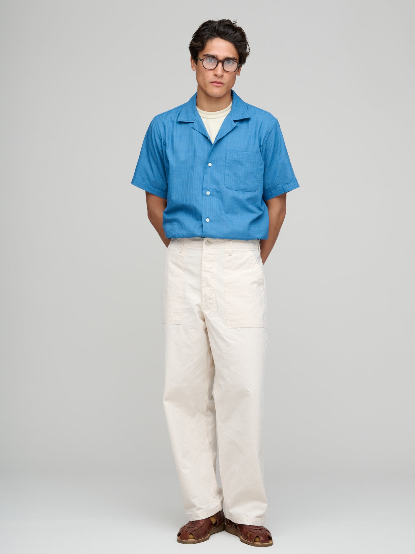 Summer Fatigue Pants, Ecru