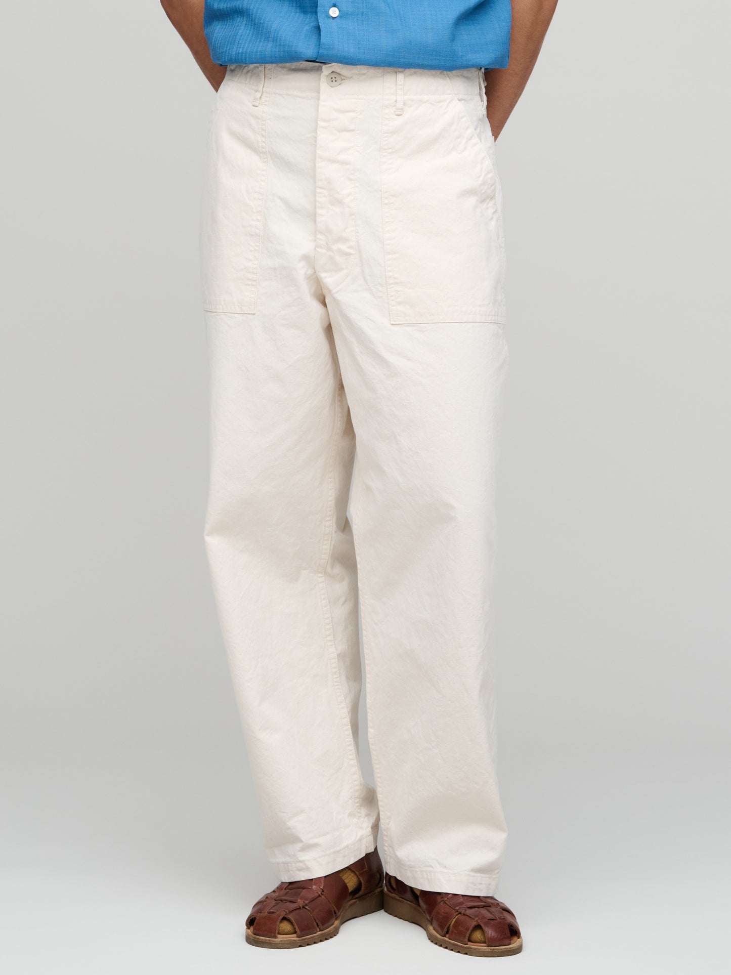 Summer Fatigue Pants, Ecru