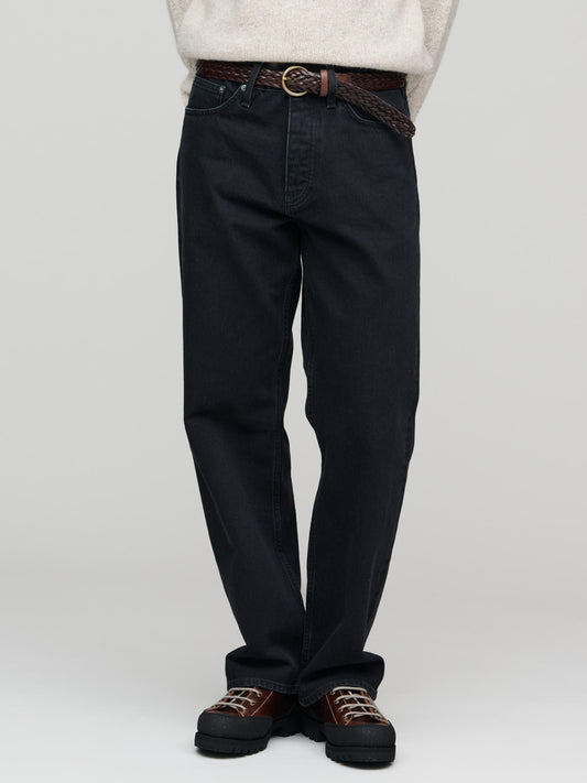 Loose Fit, Washed Black