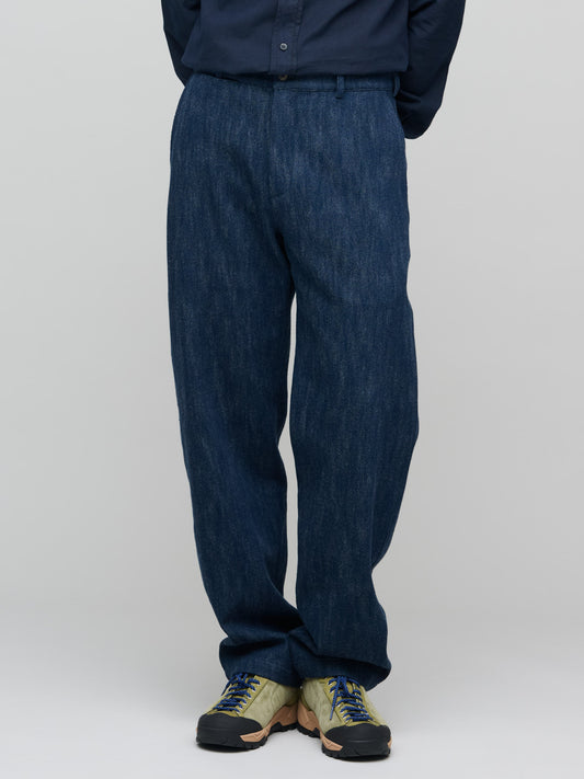 Balloon Trousers, Denim Blue