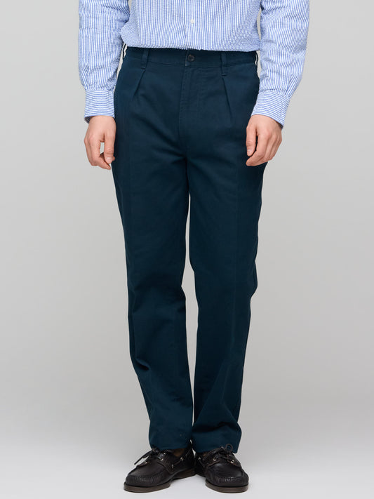 MKI Vintage Wash Games Trouser, Navy