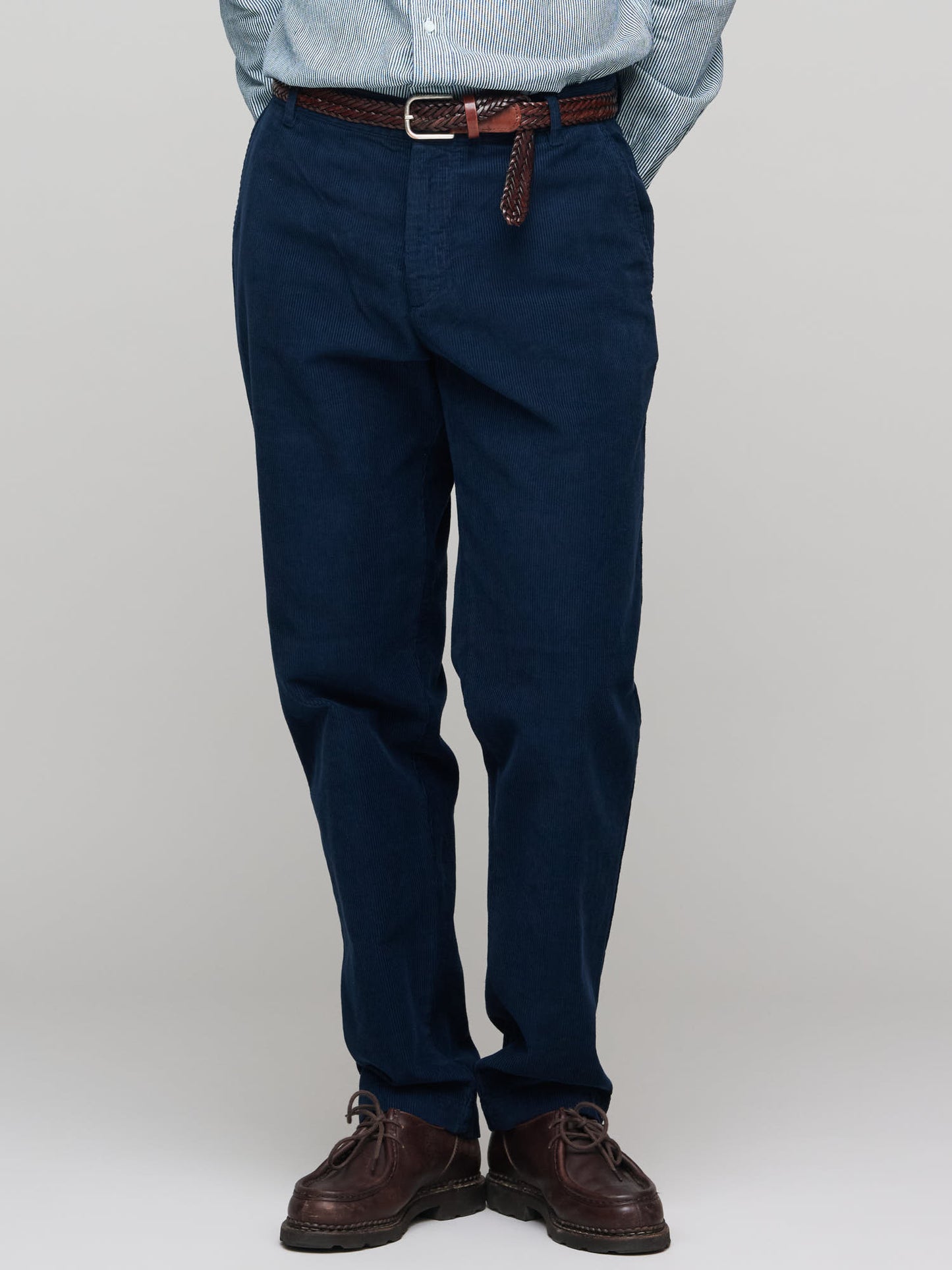 Cord Chore Trousers, Navy